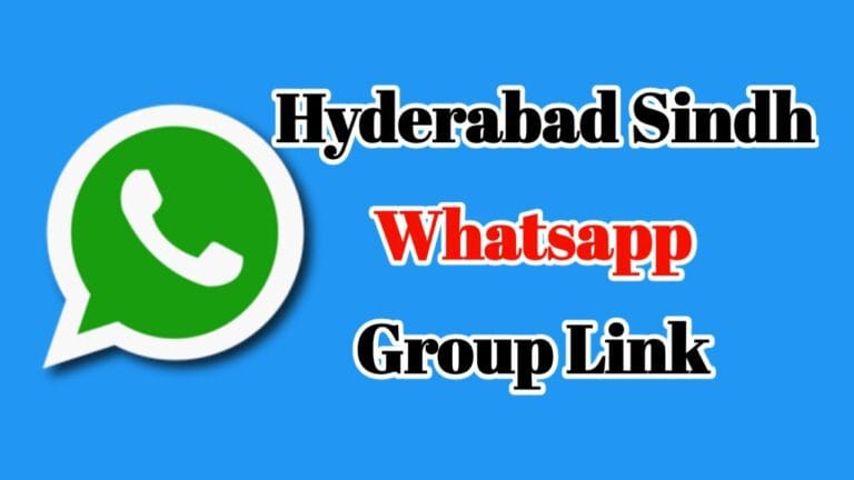 Hyderabad sindh whatsapp group link