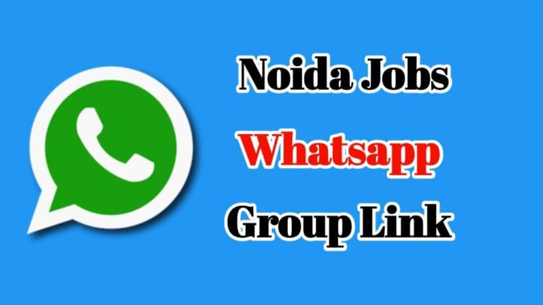 noida jobs whatsapp group link