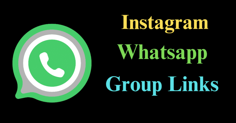 instagram whatsapp group link
