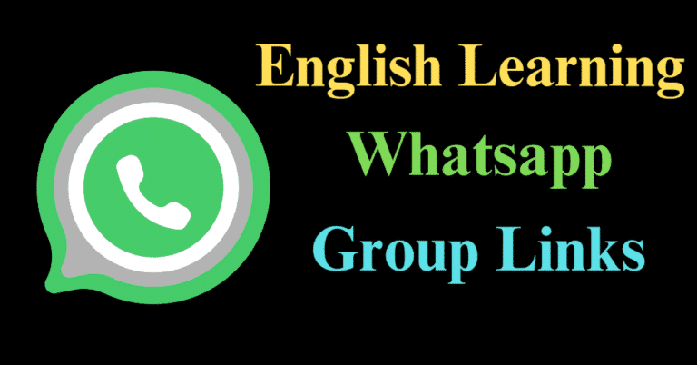 english learning whatsapp group link