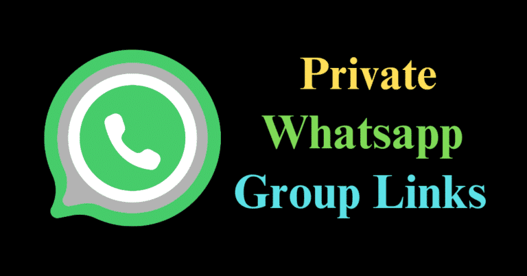 private whatsapp group link