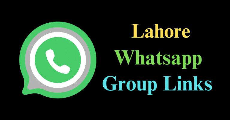 lahore whatsapp group link