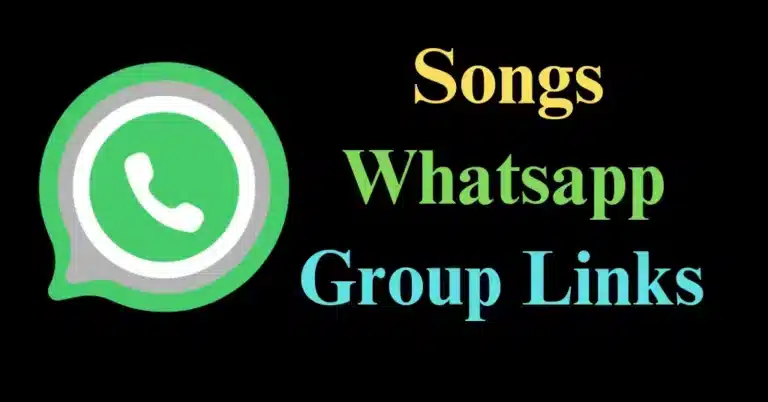 Songs whatsapp group link