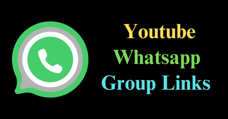 Youtube whatsapp group link