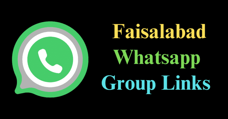 Faisalabad WhatsApp group link