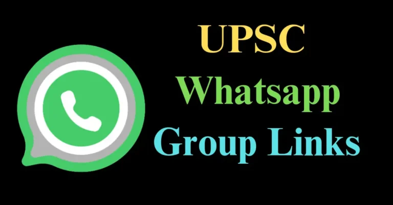 Upsc whatsapp group link