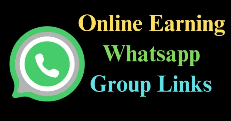 earning whatsapp group link