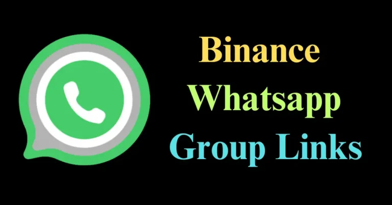 Binance Whatsapp Group Links
