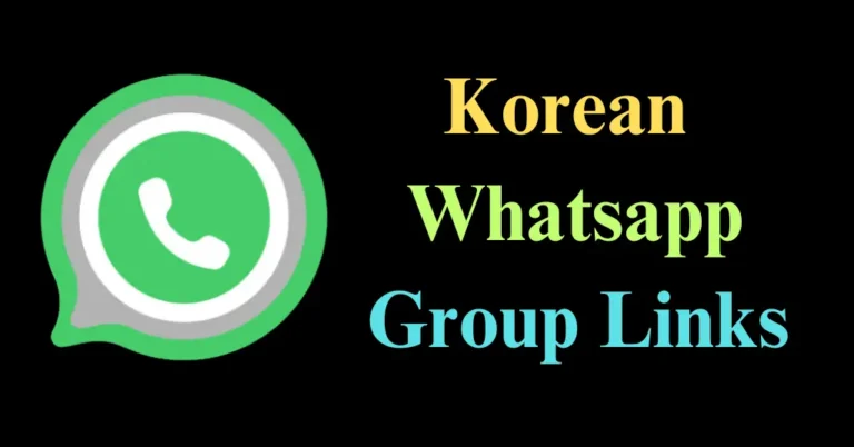 korean whatsapp group